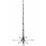 SIRIO 827 + RING ANTY-WIBRACYJNY (8 przeciwwag) skuteczna antena bazowa CB 5/8 fali